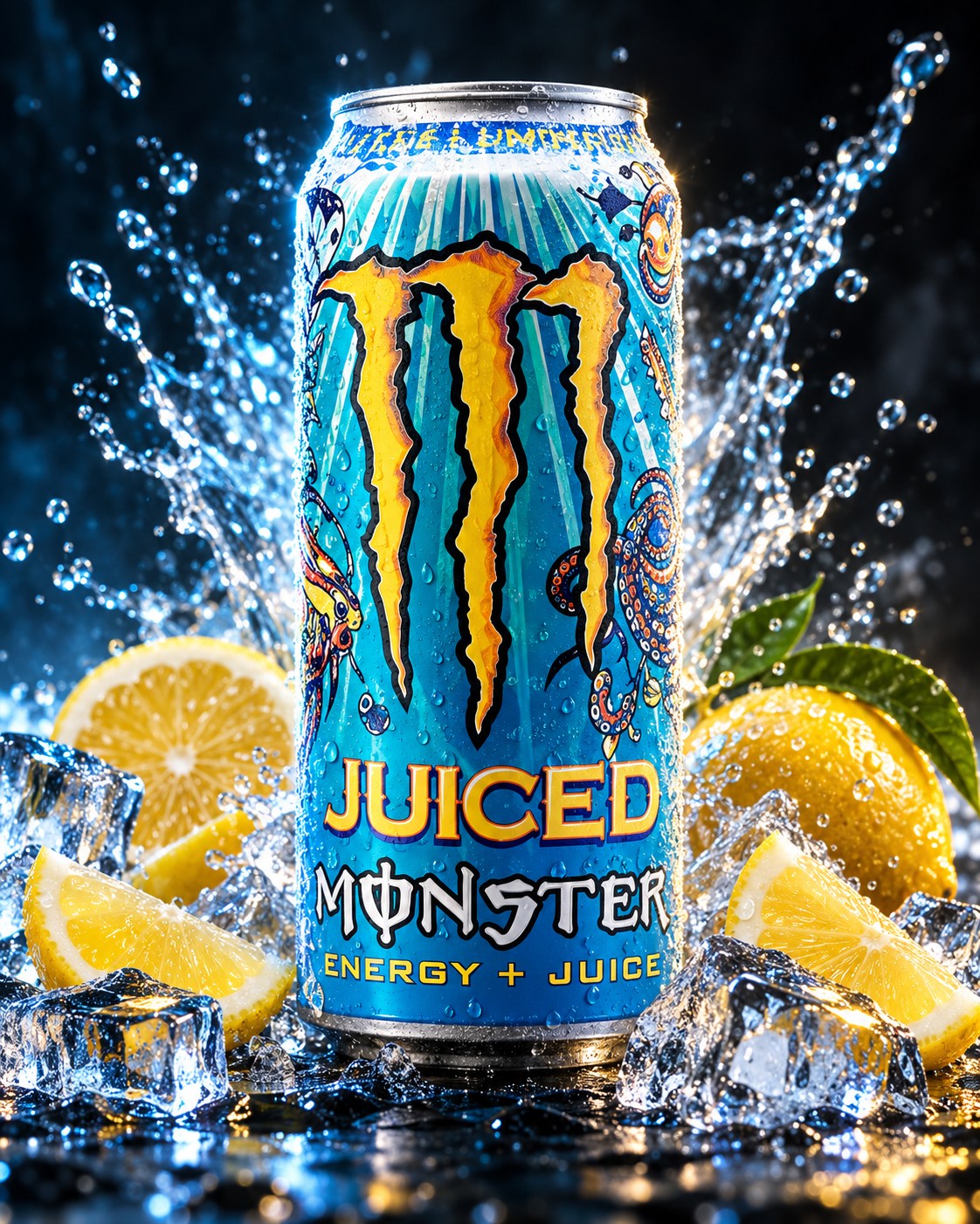 Monster Juiced Aussie Style Lemonade, 500 мл