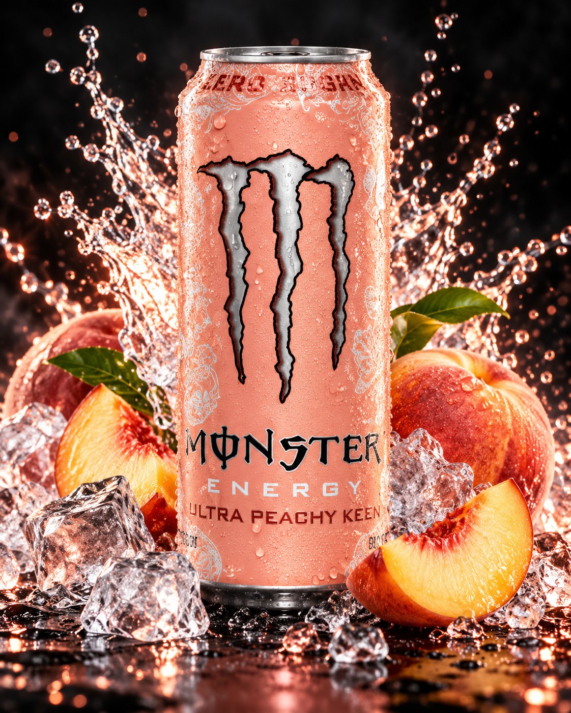 Monster Ultra Peachy Keen, 500 мл