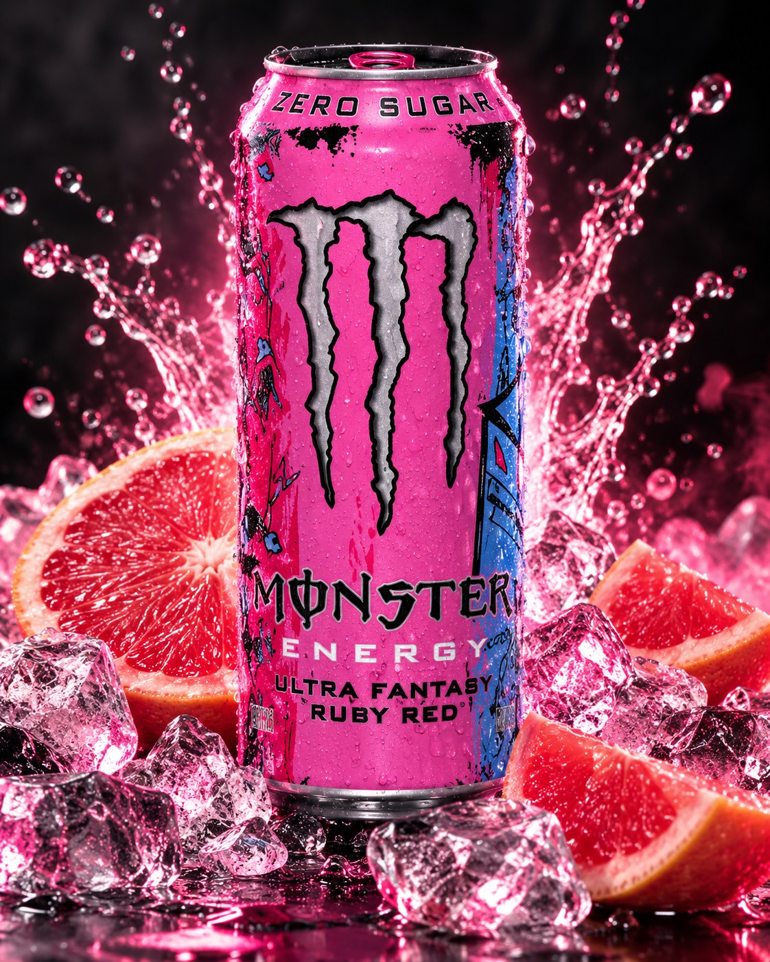 Monster Ultra Fantasy Ruby Red, 500 мл