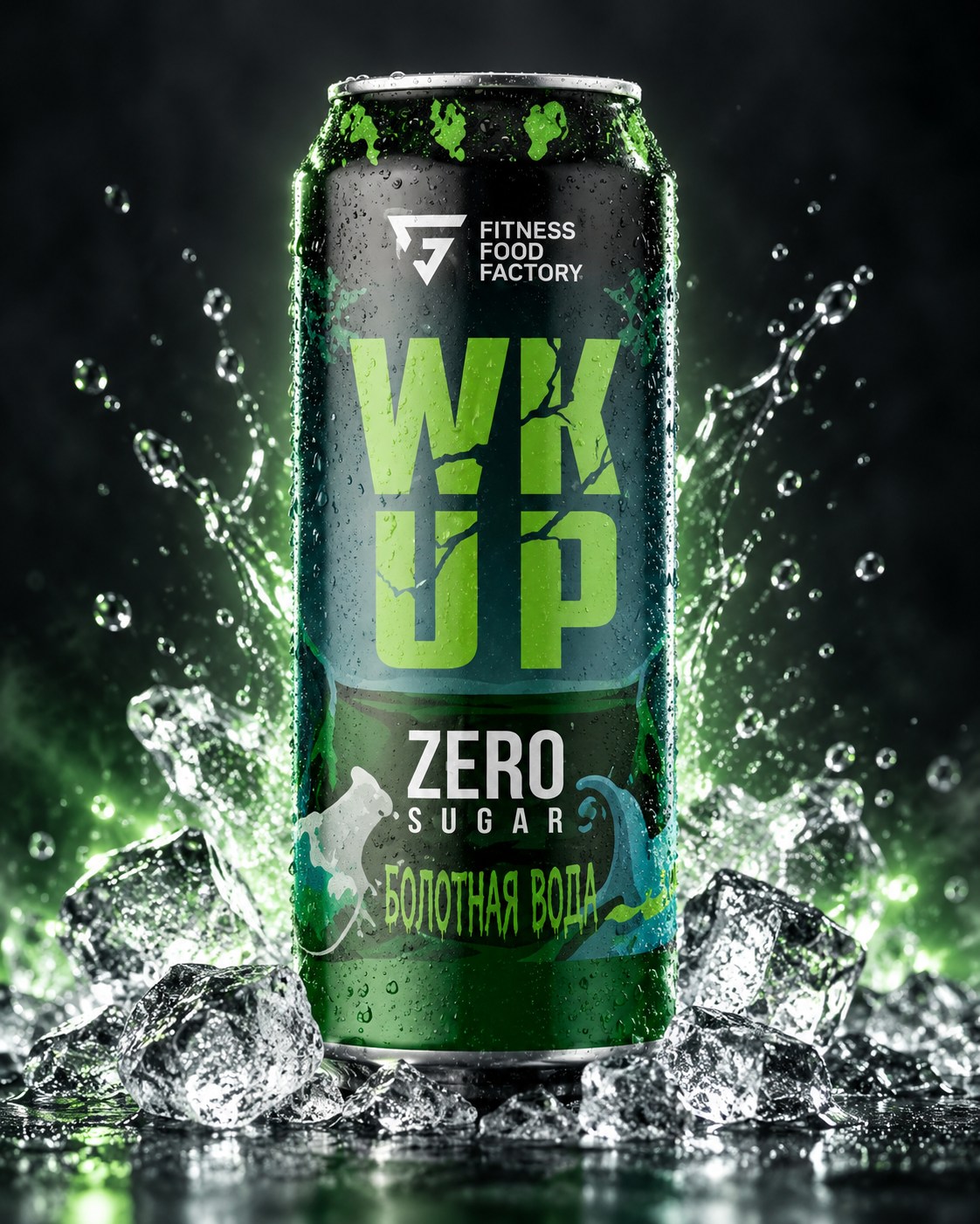 WK UP Болотная вода, 450 мл