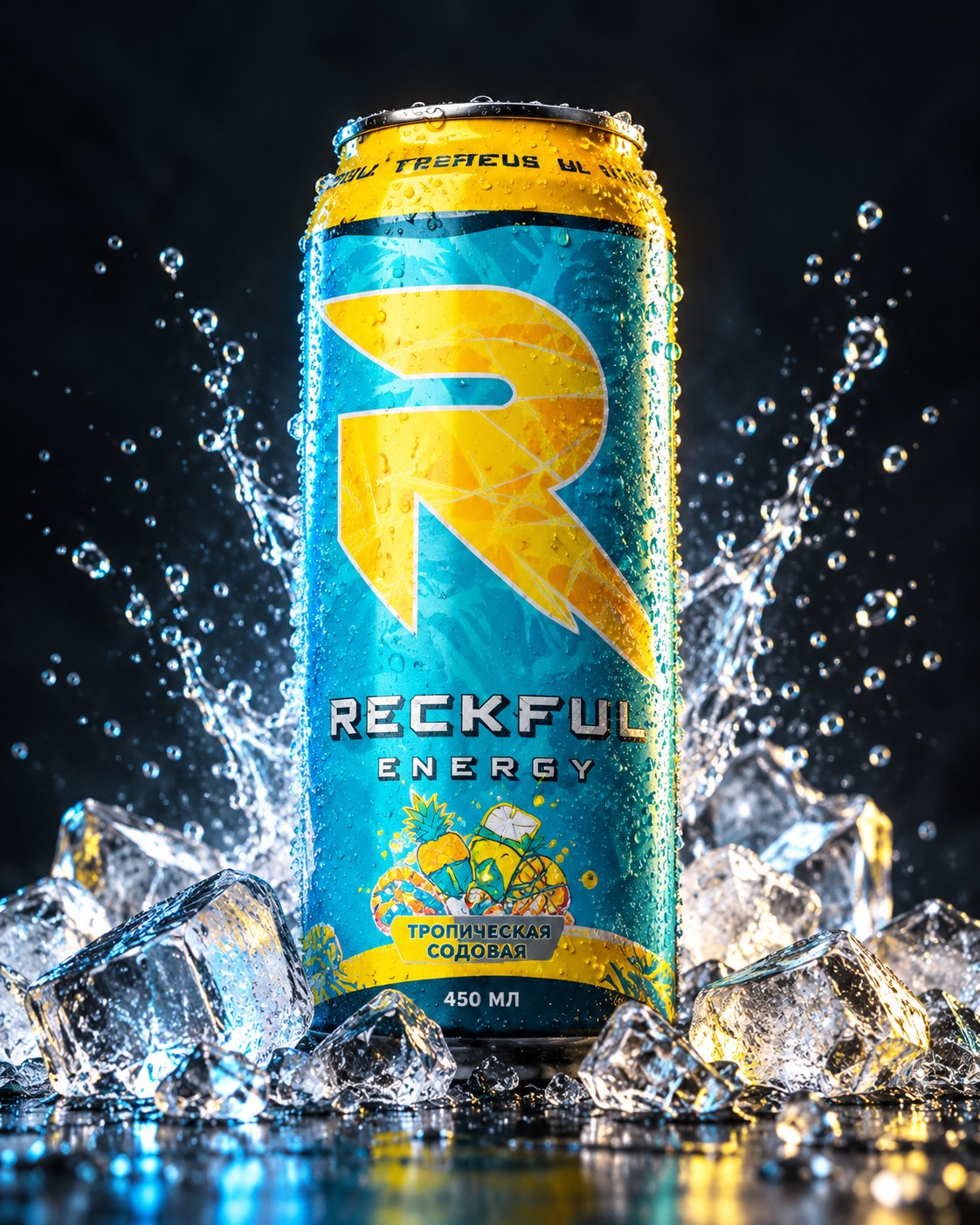 Reckful Energy Drink, 450 мл
