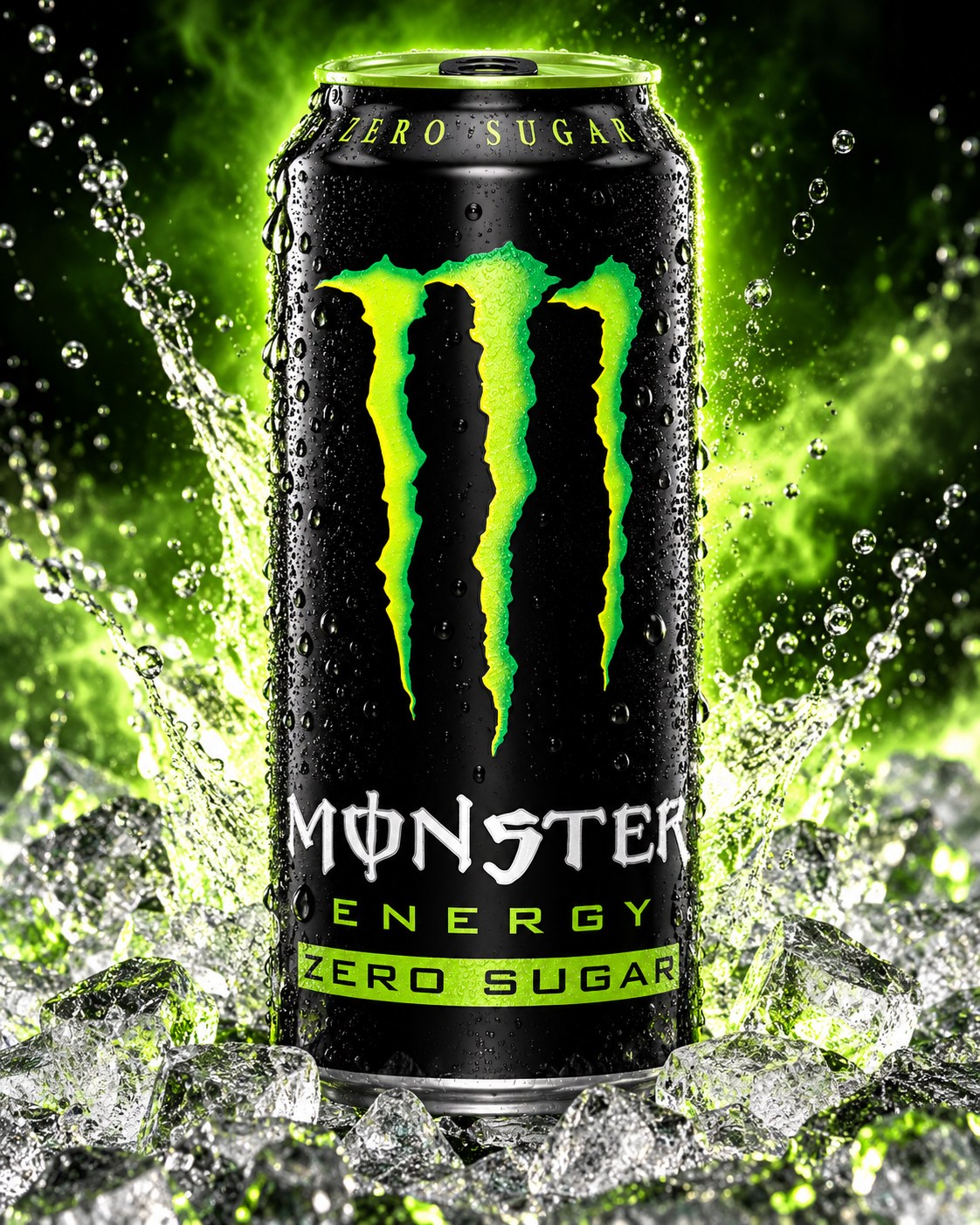 Monster Green Zero, 500 мл