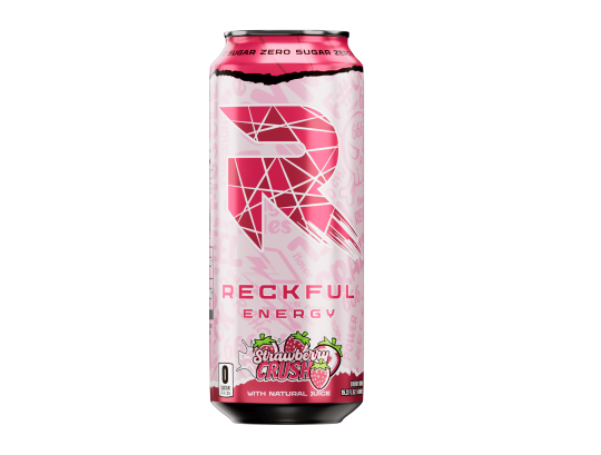 Фото упаковки Reckful · Strawberry Crush · Клубника · 450 мл