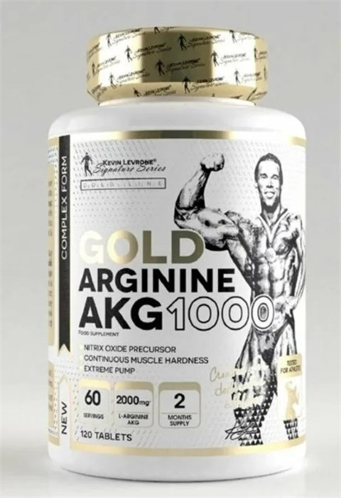 Kevin Levrone GOLD Arginine AKG 1000 120 табл. 8436046978598