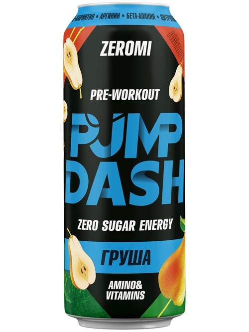 ZEROMI Напиток PMP DASH 500мл - груша 16323