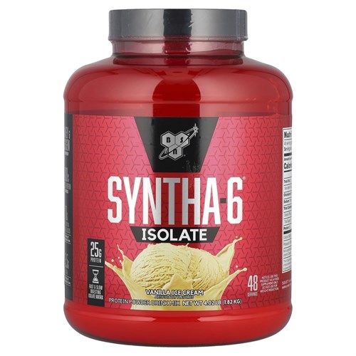 BSN Syntha-6 Isolate 1820г - ванильное мороженое 8436046977845
