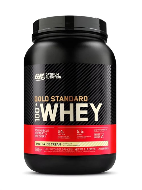 Optimum Nutrition 100% Whey Gold Standard 907г - ванильное мороженое 23831