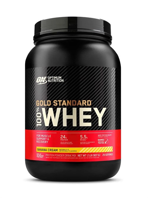 Optimum Nutrition 100% Whey Gold Standard 907г - банан 19000