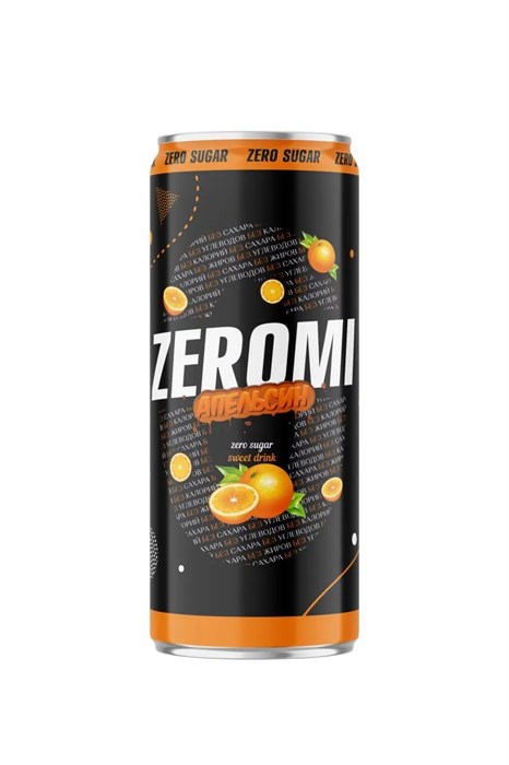 ZEROMI Напиток 330мл - апельсин 4680653081173