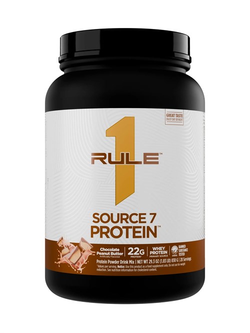 Rule One Proteins Source7 Протеин 830г - шоколад-арахисовое масло 8436046978277