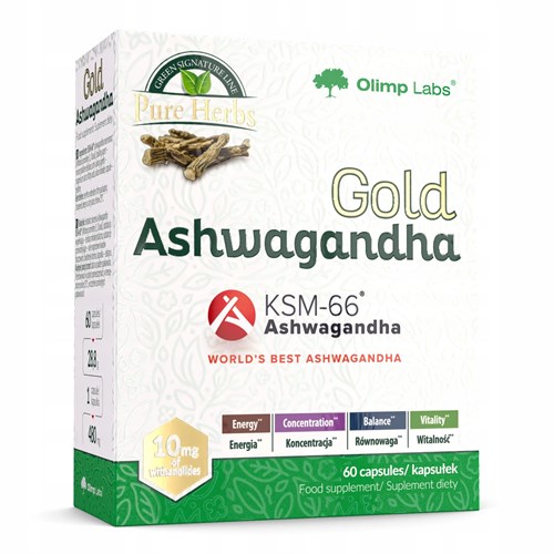 Olimp Gold Ashwagandha 60 капс. 8436046978011