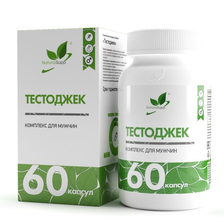 Natural Supp Тестоджек 60 капс. 00-00000285