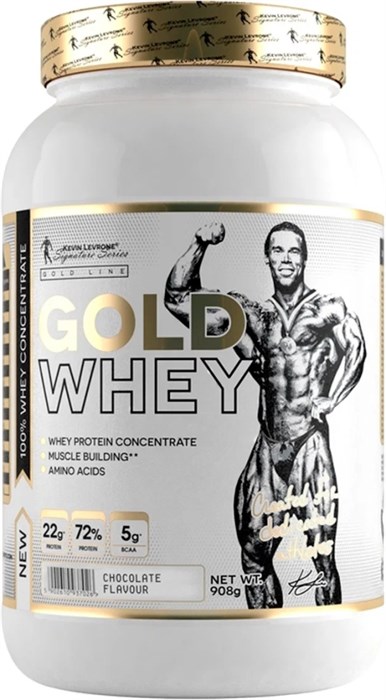 Kevin Levrone Gold Whey 908г - банан 8436046978584
