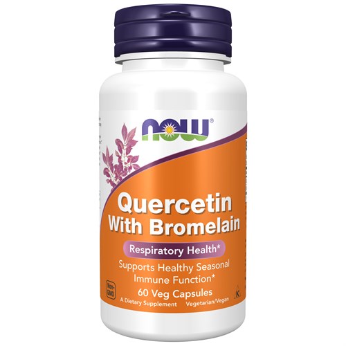 NOW Quercetin Bromelain 60 капс. 8436046978962