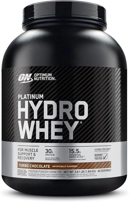 Optimum Nutrition Platinum Hydro Whey 1590г - шоколад 29532