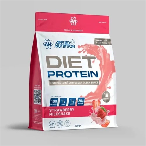 Applied Nutrition Diet Whey 450г - клубничный молочный коктейль X834423441