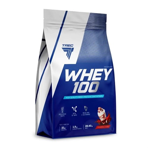 Trec Nutrition Whey 100 700г - клубника X990108989