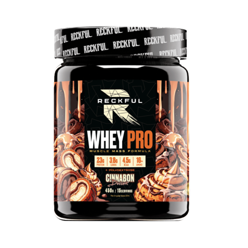 RECKFUL Whey + Polydextrose 450г - синнабон X530417464