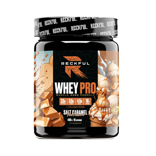 RECKFUL Whey + Polydextrose 450г - соленая карамель X945945240