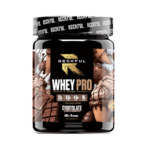 RECKFUL Whey + Polydextrose 450г - шоколадное мороженое X599619648