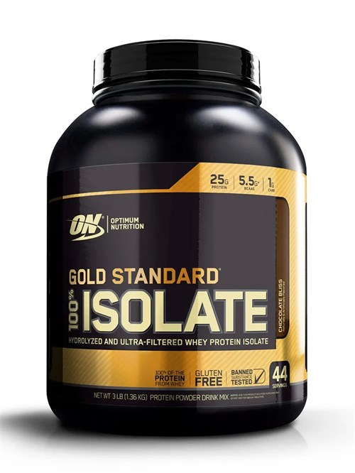 Optimum Nutrition 100% Gold Standard Isolate 1360г - шоколад 06493