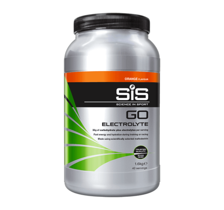 SIS GO Electrolyte Powder 1600г - апельсин 8436046978366
