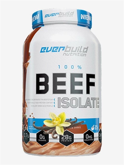 Everbuild Nutrition 100% Beef Isolate 908г - французский ванильный коктейль 8436046978312