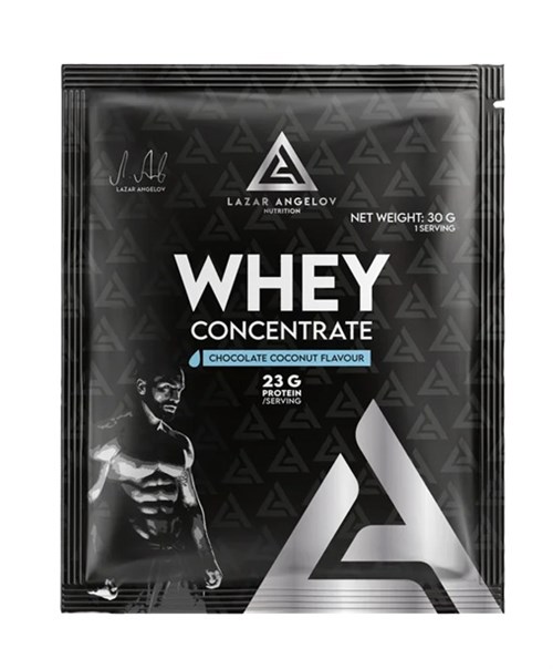 LAZAR ANGELOV WHEY 30г - шоколад-кокос 8436046977807