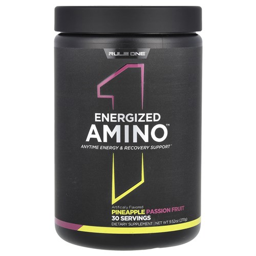 Rule One Proteins Energized Amino 270г - ананас-маракуйя 8436046978282