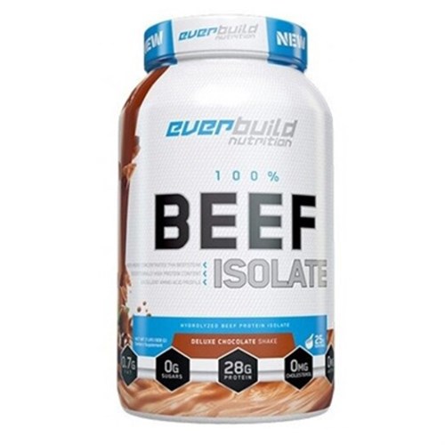 Everbuild Nutrition 100% Beef Isolate 908г - шоколадный коктейль делюкс 8436046978313