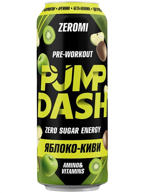 ZEROMI Напиток PMP DASH 450мл - яблоко-киви 25934