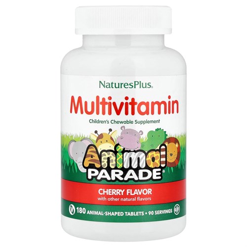 Nature's Plus Animal Parade Multivitamin 180 жев. табл. - вишня 33512