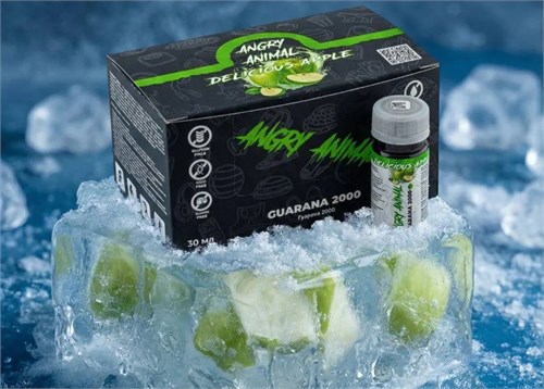Angry Animal Guarana 2000 мг - вкусное яблоко НФ-00000094