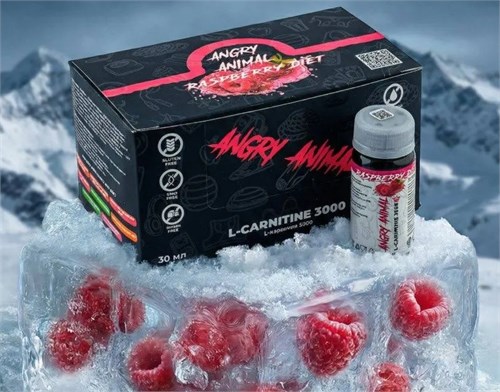Angry Animal L-Carnitine 3000 мг - малиновая диета НФ-00000066