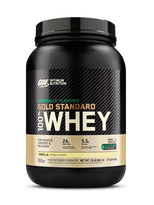 Optimum Nutrition 100% Whey Gold Standard Natural Gluten Free 837г - ваниль 09531
