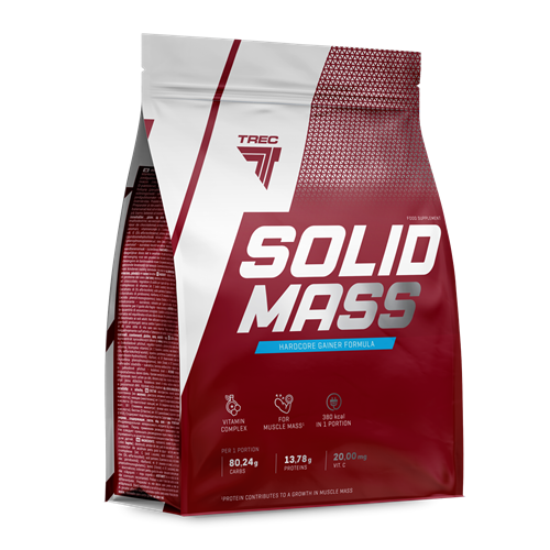 Trec Nutrition Solid Mass 5800г - клубника 8436046978424