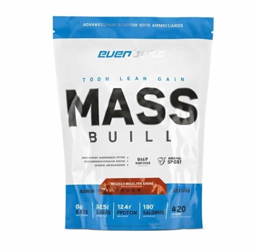 Everbuild Nutrition MASS BUILD GAINER 1000г - шоколадный коктейль делюкс 8436046978319
