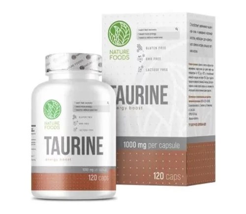 Nature Foods Taurine 1000 мг 120 капс. 17855