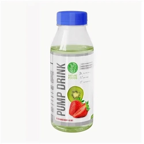 Nature Foods Pump Drink Напиток безалкогольный негазированный Pump complex 240мл - клубника-киви (*) 8436046978110
