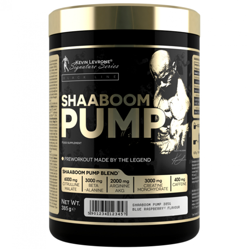 Kevin Levrone SHAABOOM PUMP 385г - красный фруктовый пунш 8436046978594