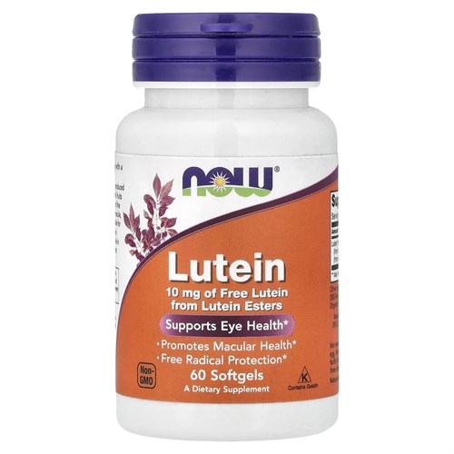 NOW Lutein From Esters 10 мг 60 капс. 01925