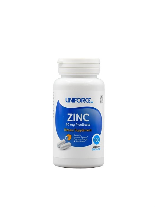 UNIFORCE Zinc 20 мг 100 капс 08327