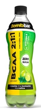 BOMBBAR Напиток BCAA Лайм-Мята бутылка 500 мл 8436046977941