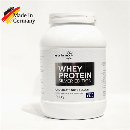 Strimex Whey Protein Silver Edition 900 гр. порошок спортивный со вкусом шоколад орех Годно до 25.03.2027 8436046978638