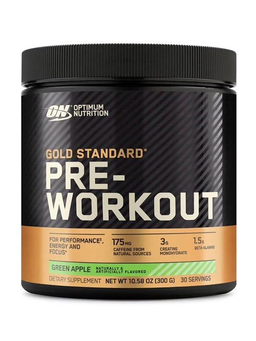 Optimum Nutrition Gold Standard PRE-Workout 330г - зеленое яблоко Годно до 12.02.2027 8436046978872