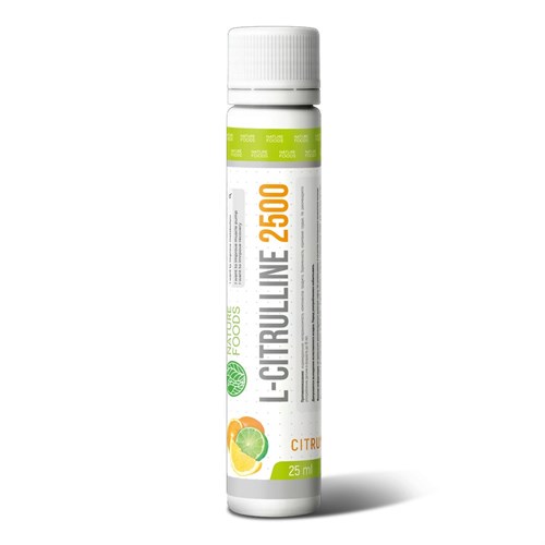 Nature Foods Citrulline Malate 2500 мг 25мл - цитрус Годно до 01.03.2027 8436046978900