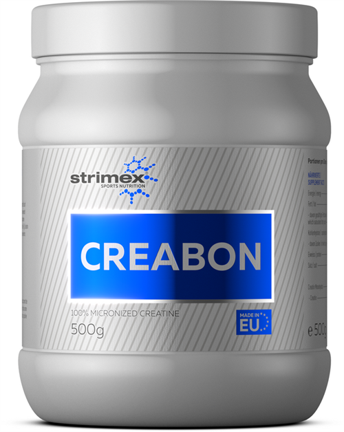 Strimex Creabon 100% micronized creatine 500г 8436046978395