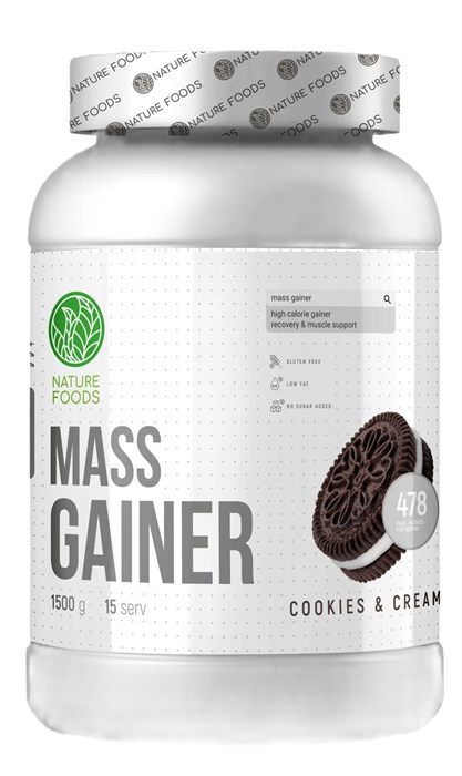 Nature Foods Gainer 1500г - печенье 28883
