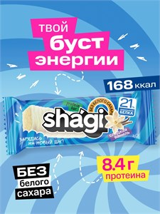 ProteinRex Shagi Батончик с высоким содержанием белка 40г - ваниль 05497