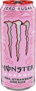 Monster Ultra Strawberry Dreams 500мл - клубника MK-00015376